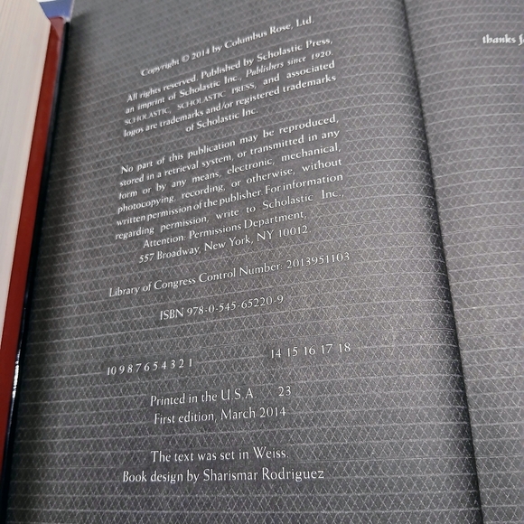 Signed THE FINISHER (Vega Jane, Book 1) by David Baldacci (2014, Hardcover) - Picture 3 of 6